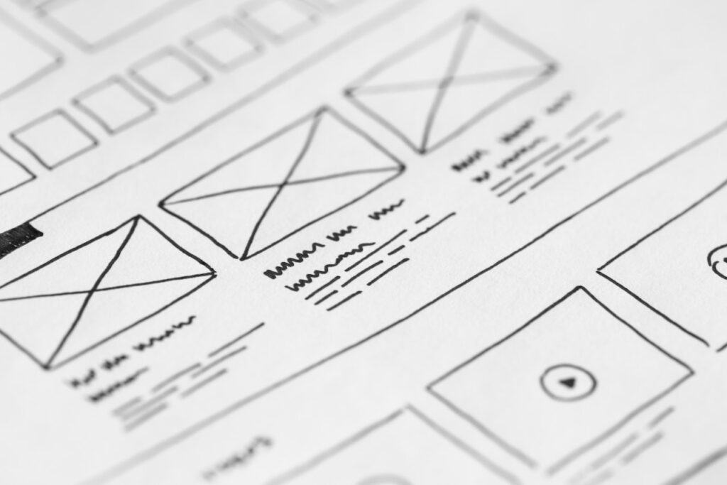 Website UX design